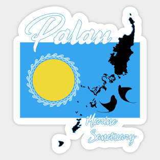 Palau Marine Sanctuary Sticker